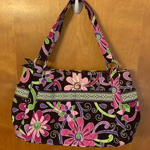 Vera Bradley Purple Punch Stephanie bag